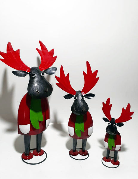 Santa Reindeer Family