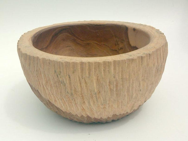 Carved bowl (Teak)