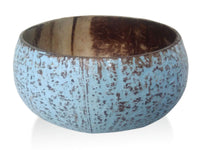 Coconut Bowl with Wash Paint