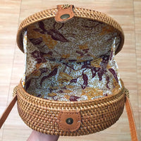 Bag Made From Ata Grass, Round or Square