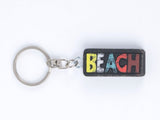 Square Wooden Key Ring (Friends / Family / Kiss / Beach)