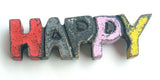 Magnet decoration Happy / Peace / Hope
