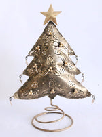 Copy of Christmas Tree Candle Holder (Gold)