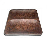 Plate with 2 Compartment (Palm wood)